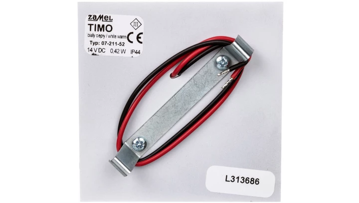 Oprawa LED TIMO z ramką PT 14V DC BIA biała ciepła 07-211-52 LED10721152