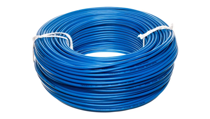 Przewód instalacyjny H07V-K (LgY) 4 niebieski /100m/