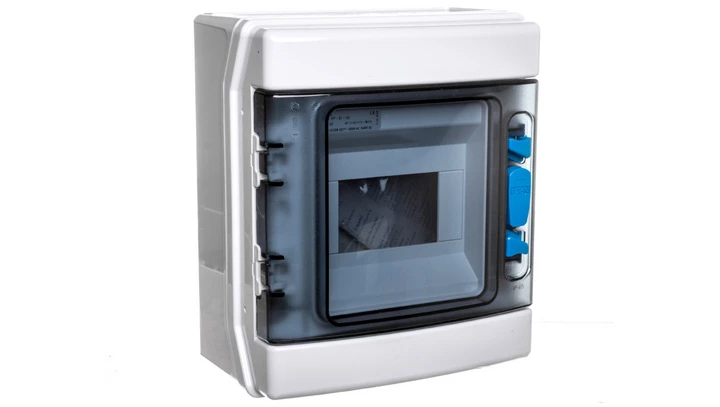 Rozdzielnica modułowa 1x6 natynkowa odporność UV IP65 IKA-1/6-ST-UV 174188