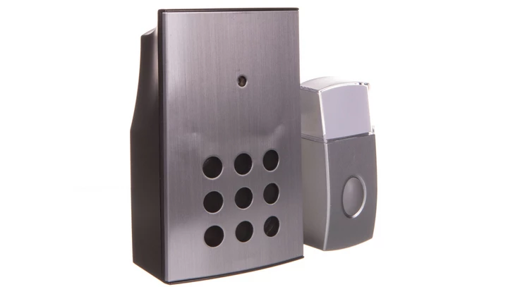 Dzwonek bezprzewodowy bateryjny ALCALINO zasięg 100m ST-337 SUN10000024