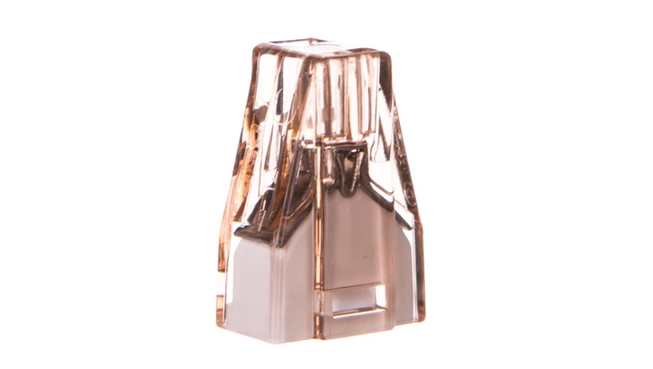 Szybkozłączka 2x 1,5-4mm2 przeźroczysta/biała 773-602 /100szt./