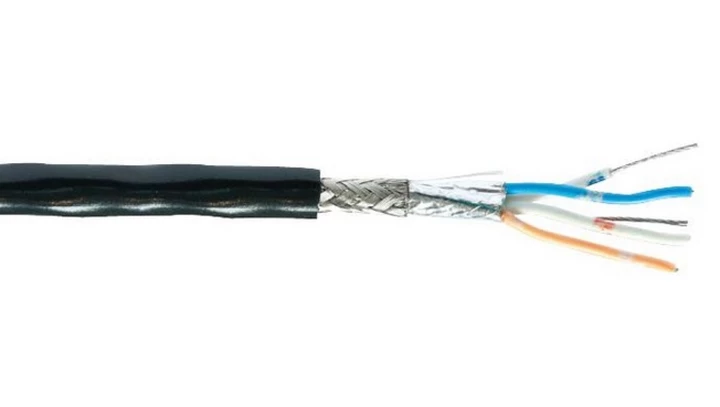 Kabel do magistral szeregowych RS485 1x3x22AWG PVC czarny BL-3106A 010500 /152m/