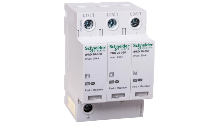 Ogranicznik przepięć Typ T2 3P 20kA 1,1kV 350V iPRD-20-20kA-350V-3P A9L20300