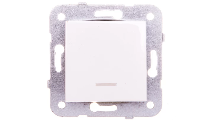 Karre Przycisk Podświetlany, Kolor Biały / 90963614