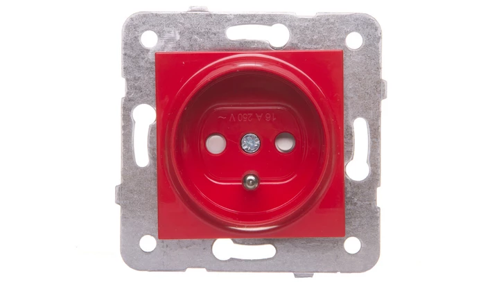 Karre Gniazdo Data, Kolor Czerwony / 90961945