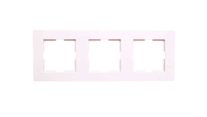 Karre Ramka 3-Krotna, Kolor Biały / 90960262