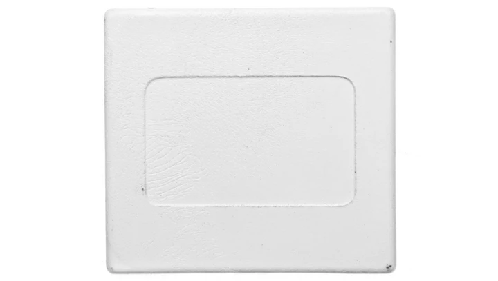 Końcówka do szyny 3-fazowej kwadratowej biała IV7659-00-W31