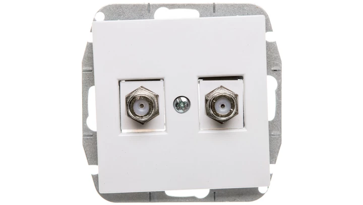 Sentia Gniazdo antenowe 2xTV typ F-F 1487-10