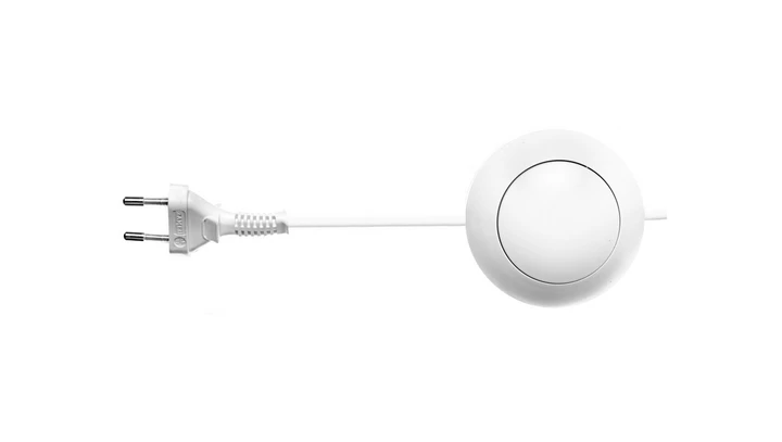 Przewód przyłączeniowy 300cm z wyłacznikiem nożnym biały SP/WN3,0(2X0,75)BIA PRW10000402