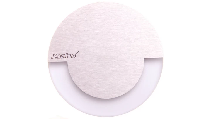 Oprawa przyschodowa LED okrągła SOLA LED WW 0.8W 12 DC 13lm kl.III IP20 barwa ciepła 3000K stal nierdzewna 23100