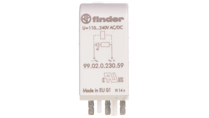 Moduł sygnalizacyjny LED zielony 110-240V AC/DC 99.02.0.230.59