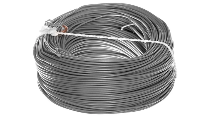 Przewód instalacyjny H05V-K (LgY) 0,5 szary /100m/