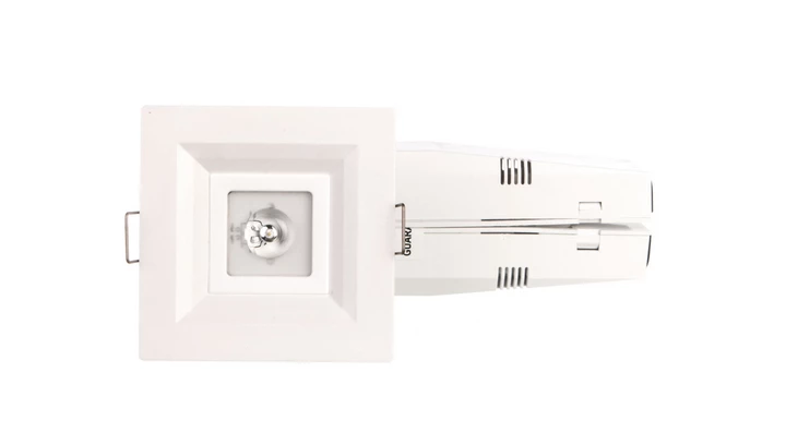 Oprawa awaryjna LOVATO P ECO LED 1W 120lm (opt. otwarta) 3h jednozadaniowa biała LVPO/1W/E/3/SE/X/WH