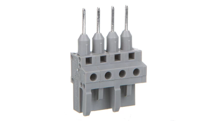 Gniazdo MCS-MIDI Classic 4-biegunowe szare raster 5mm 232-134/005-000 /100szt./