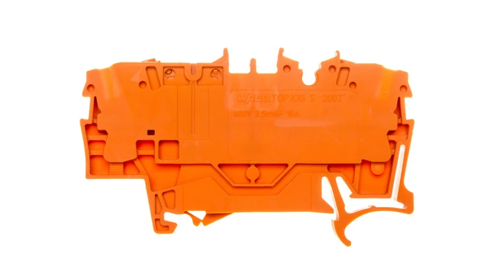 Złączka 2-przewodowa 2,5mm2 pomarańczowa TOPJOBS 2002-1602 /50szt./