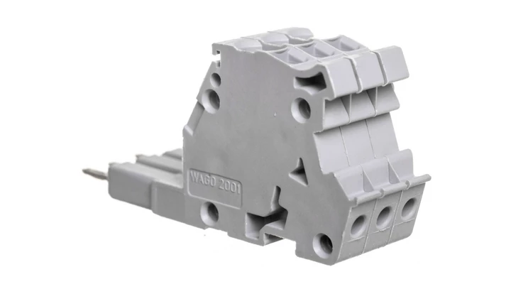 Blok pomiarowy 3-biegunowy szary TOPJOBS 2001-553 /25szt./