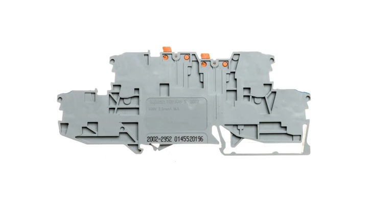 Złączka 2-piętrowa 2,5mm2 rozłączalna szara TOPJOBS 2002-2952 /50szt./
