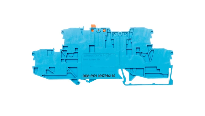 Złączka 2-piętrowa 2,5mm2 rozłączalna niebieska TOPJOBS 2002-2974 /50szt./