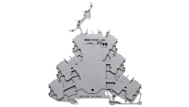 Złączka 3-piętrowa 2,5mm2 ekran/L/L TOPJOBS 2002-3258 /50szt./