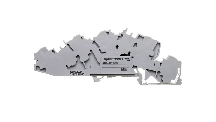 Złączka piętrowa 6mm2 L/L/PE szara TOPJOBS 2005-7645 /50szt./