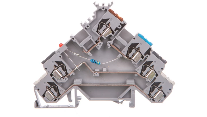 Złączka do czujników z LED 2,5mm2 280-580/281-434 /50szt./