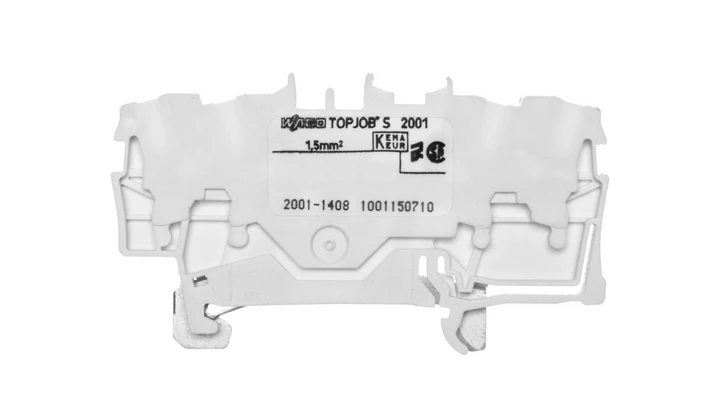 Złączka 4-przewodowa 1,5mm2 biała TOPJOBS 2001-1408 /100szt./
