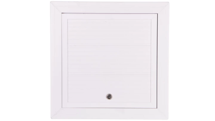 Maskownica komorowa PCV 400x400mm biała MKOM36