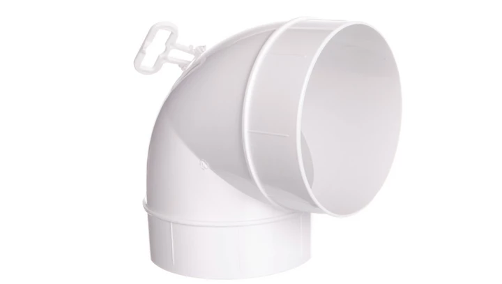 Kolano kanału okrągłego 90 stopni fi 100 KO100-23/90