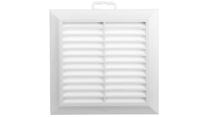 Kratka wentylacyjna 137x137mm biała T40