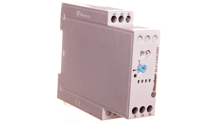 Przekaźnik czasowy 1P 16A 24-240V AC/DC 0,05s-10dni jednofunkcyjny BE 83.41.0.240.0000
