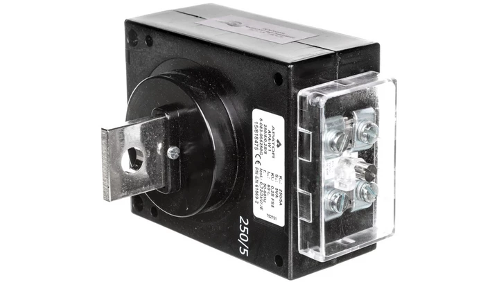 Przekładnik prądowy z uzwojeniem pierwotnym APA-W 1 250/5A kl.0,2s 5VA /+ świadectwo wzorcowania/