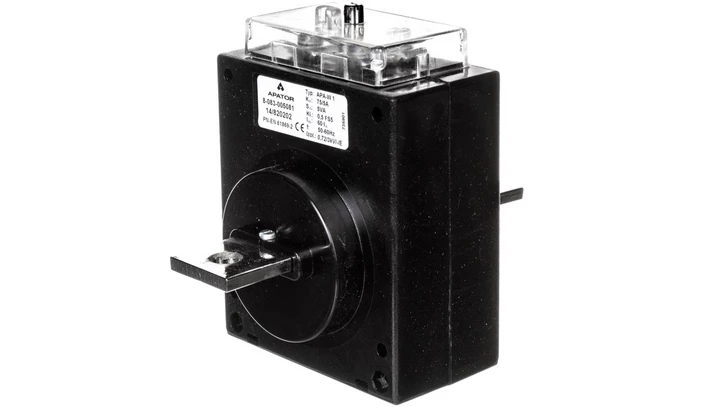 Przekładnik prądowy z uzwojeniem pierwotnym APA-W 1 75/5A kl.0,5 5VA