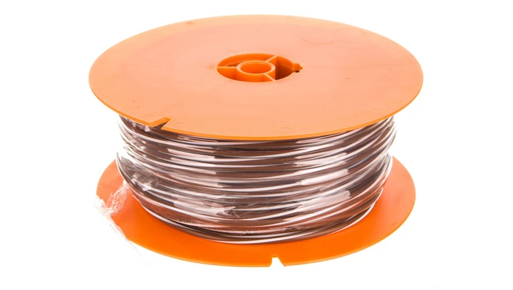 Przewód instalacyjny X07V-K 2,5 brązowy/biały 4522292S /100m/