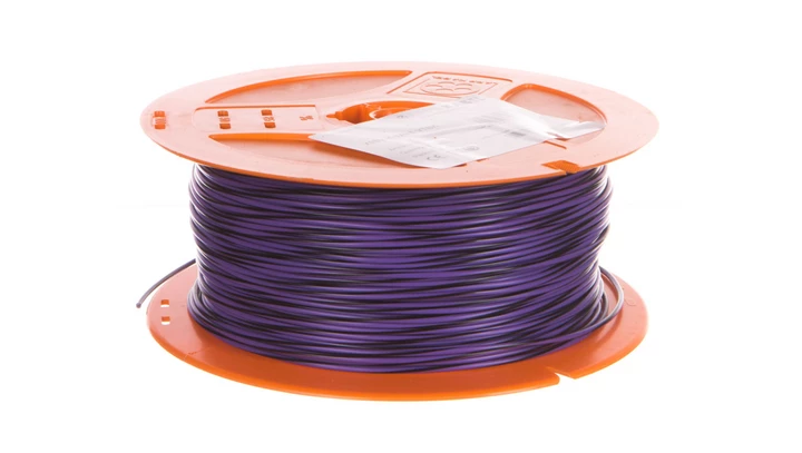 Przewód instalacyjny X05V-K 0,5 fioletowy/czarny 4512351S /250m/