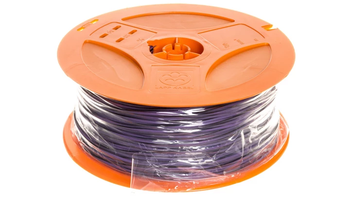 Przewód instalacyjny X05V-K 0,75 fioletowy/czarny 4512352S /250m/