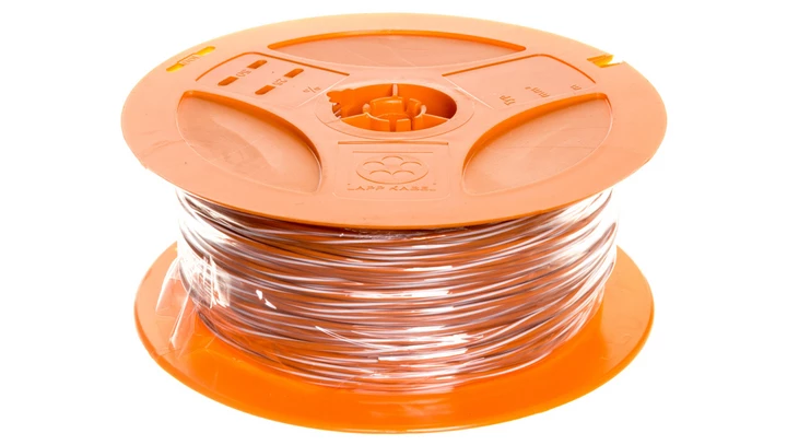 Przewód instalacyjny X05V-K 0,5 pomarańczowy/biały 4512391S /250m/