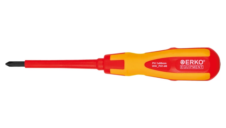 Wkrętak krzyżowy izolowany Phillips WIK_PH1-80