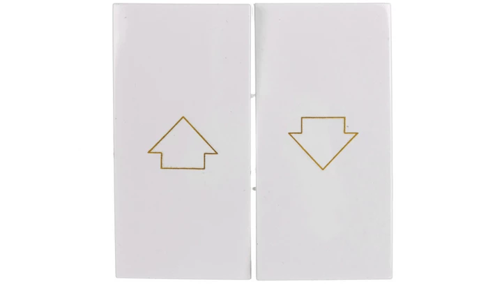 Simon 54 Klawisz do przycisku żaluzjowego SZP1WM biały DKZP1W/11