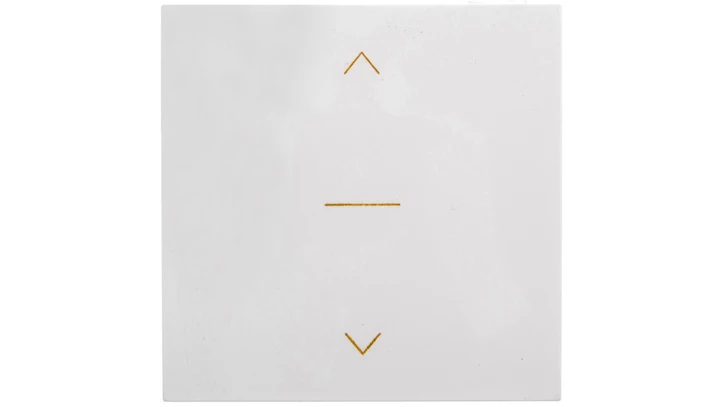 Simon 54 Klawisz do przycisku żaluzjowego SZW1KM biały DKZW1K/11