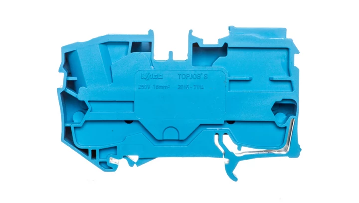 Złączka 1-przewodowa 16mm2 do przewodu neutralnego niebieska TOPJOBS 2016-7114 /25szt./