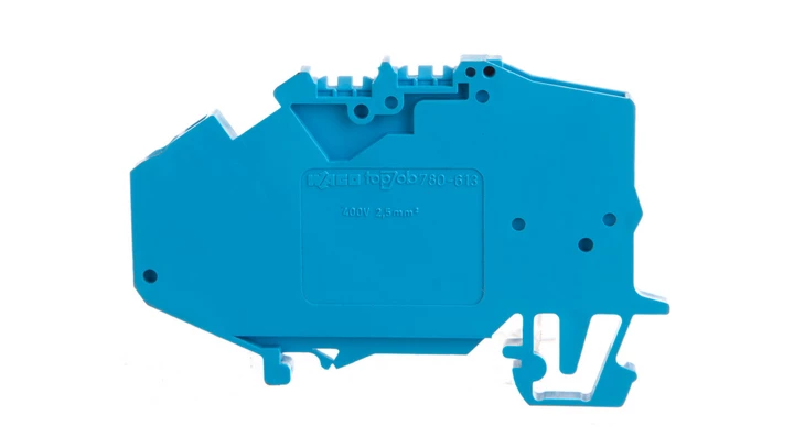Złączka TOPJOB 1-przewodowa 2,5mm2 do przewodu neutralnego niebieska 780-613 /50szt./