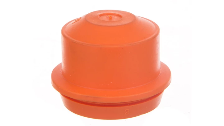 Dławnica wciskana IP66 M32 uszczelnienie 8-23 mm do puszek E30-E90 pomarańczowa EDKF 32 36001001