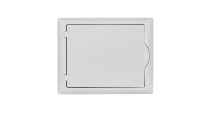 Rozdzielnica modułowa 1x8 p/t ECONOMIC BOX RP 1/8 drzwi białe (N+PE) IP40 2512-00