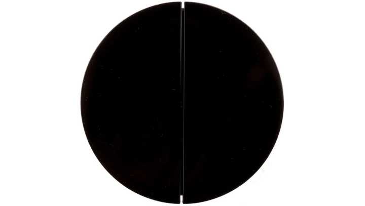 R.1/R.3 Przycisk 2-krotny czarny połysk 85142131