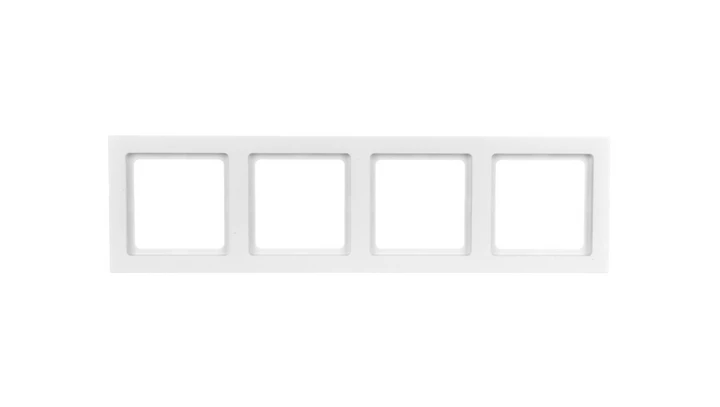 Berker Q.3 Ramka poczwórna biały aksamit 10146099