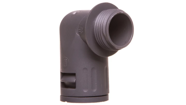 Dławnica kątowa do węża osłonowego PG11 IP68 SILVYN KLICK 90 stopni 11 szara 61801030