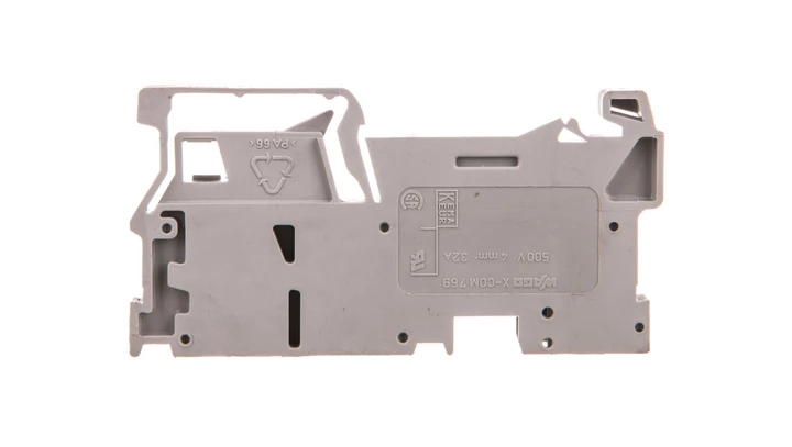 Złączka bazowa X-COM 1-przewodowa / 1-pinowa szara 769-251 /50szt./