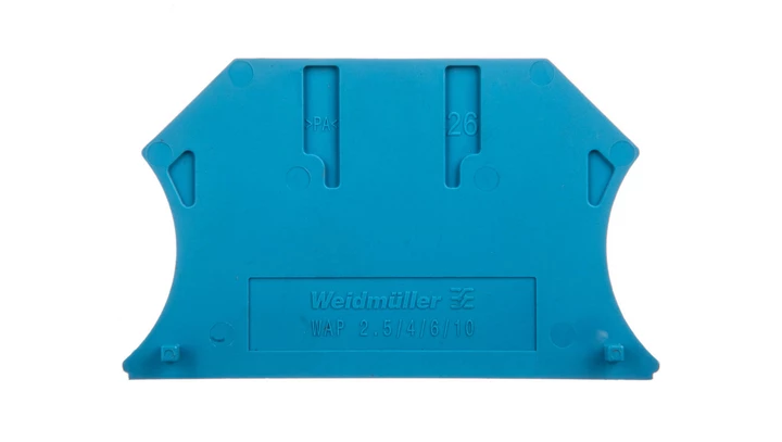 Ścianka końcowa niebieska WAP 2.5-10 BL 1050080000 /50szt./