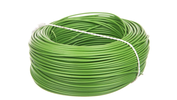 Przewód instalacyjny H05V-K (LgY) 0,75 zielony /100m/