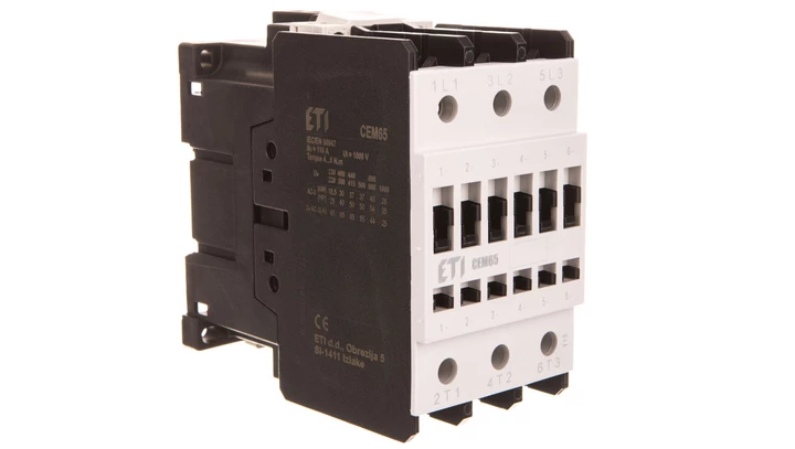 Stycznik mocy 65A 3P 230V AC 0Z 0R CEM65.00-230V-50/60Hz 004649103